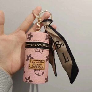 Fashion Jewelry Pink Floral Key Holder